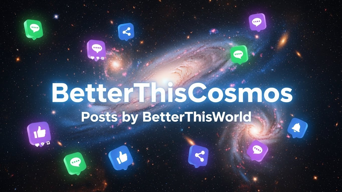 BetterThisCosmos Posts by BetterThisWorld